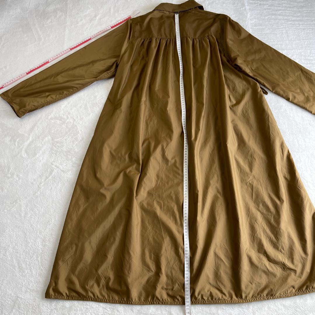 45R　ナイロントレンチコート　カーキ　ベージュ