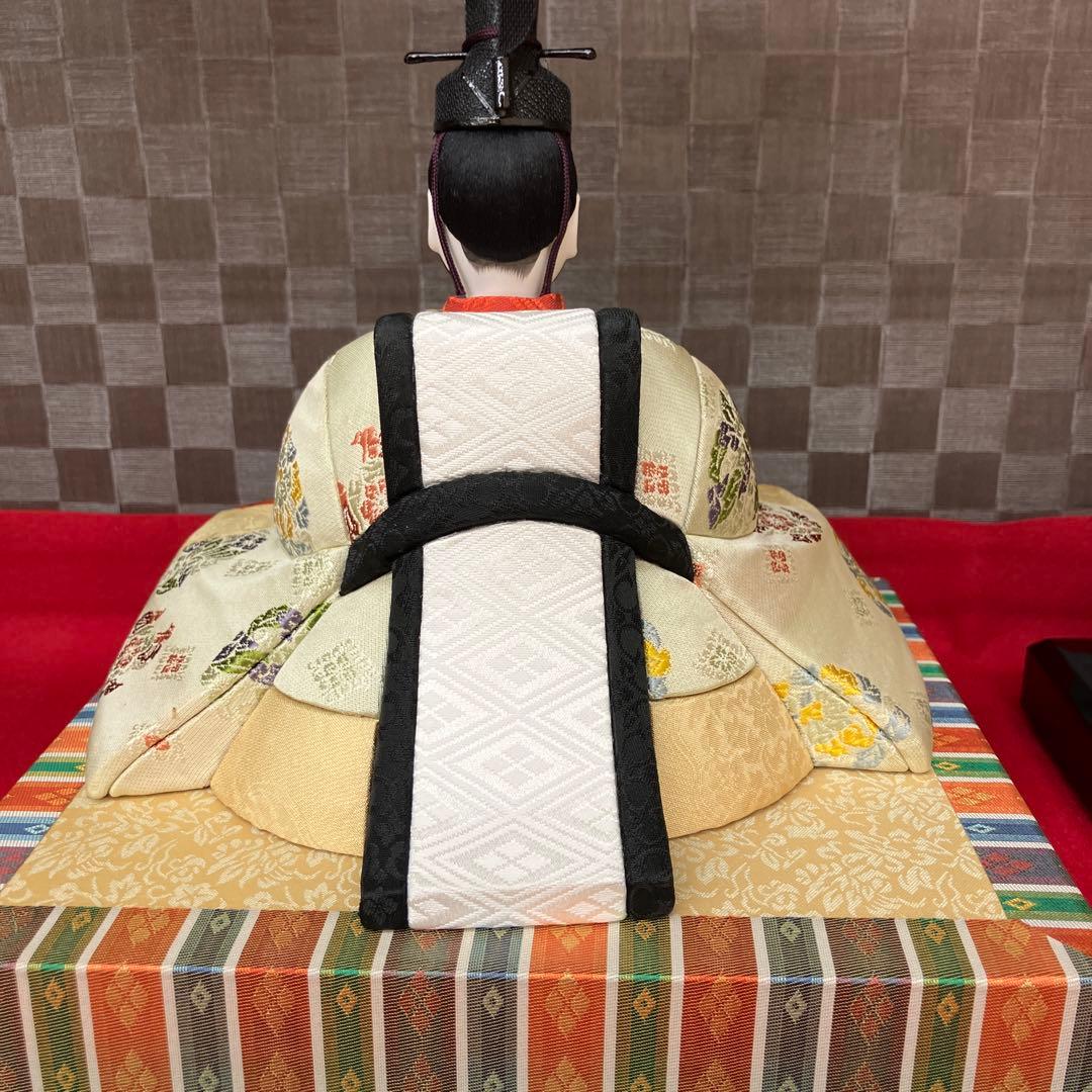お値下げしました。真多呂木目込雛人形