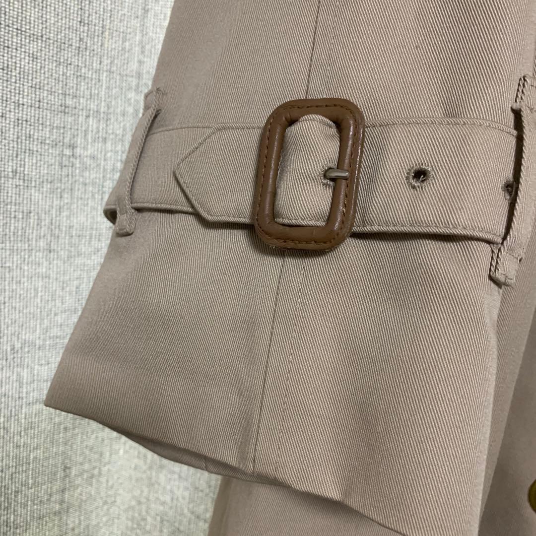 ［美品］Burberryバーバリー　トレンチコート 襟、ベルト、ライナー付き