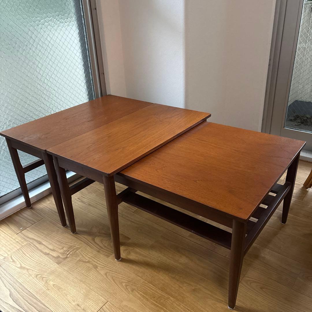 英国ヴィンテージ ネストコーヒーテーブル