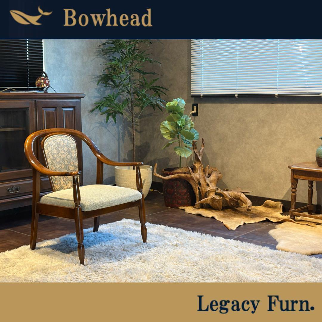 ①　リメイク品　尾州生地　ホワイト座面　カリモク　コロニアル　アームソファ　NI