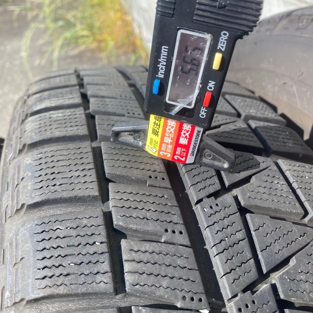 プリウス純正ホイールスタッドレスタイヤ4本セット 195/65R15