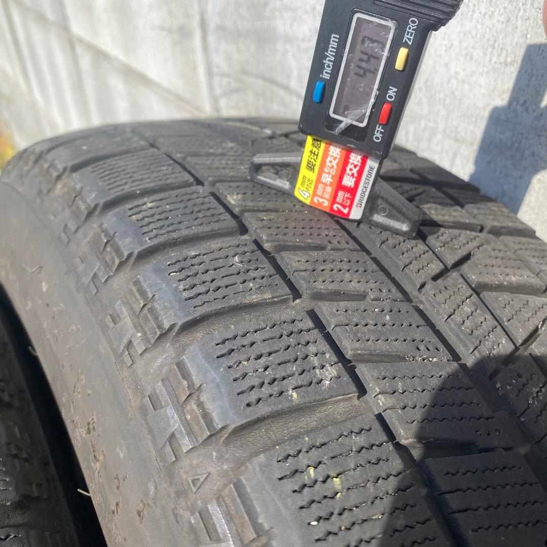 プリウス純正ホイールスタッドレスタイヤ4本セット 195/65R15