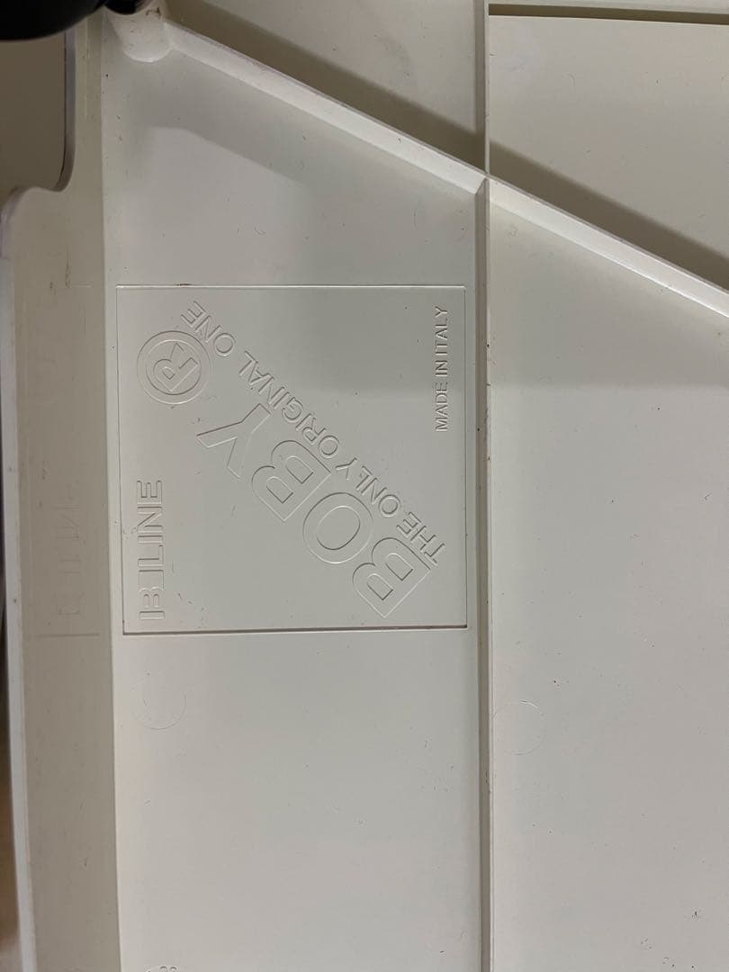 B-LINE BOBY WAGON ホワイト　3段2トレイ