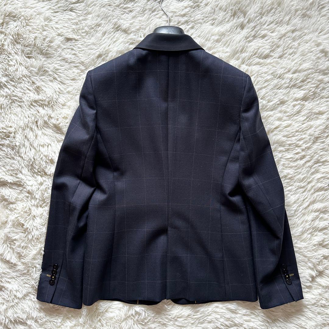【未使用級】PaulSmith Black レディース スーツ チェック
