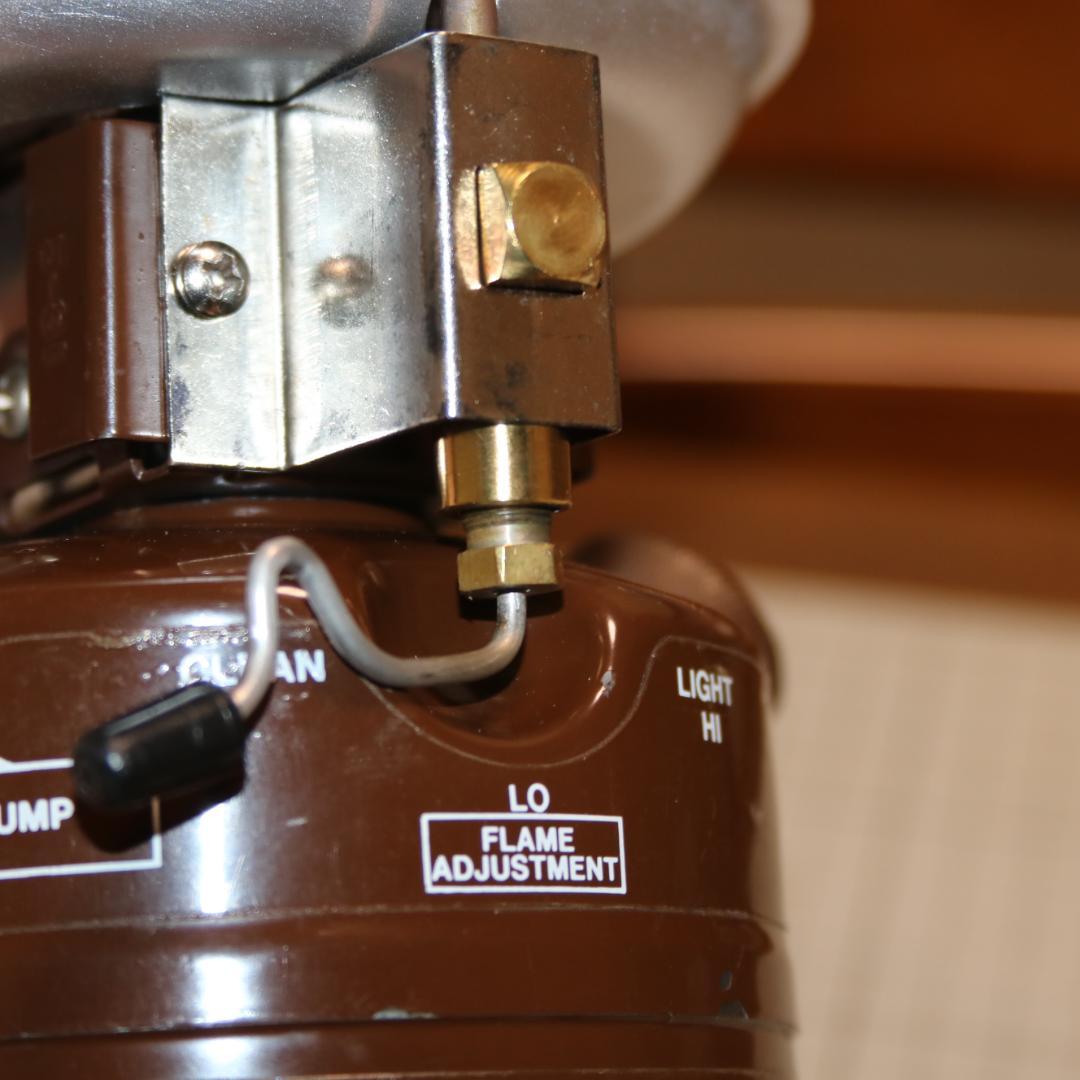 美品　希少　ヴィンテージ　コールマン 400 茶ピーク１　No.42