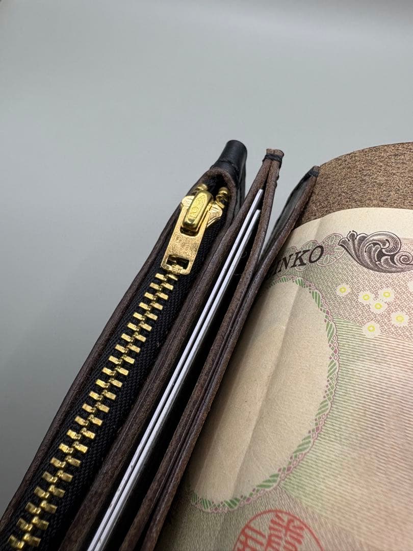 ショートトラッカーウォレット　HORWEEN　クロムエクセル(ホーウィン社)②