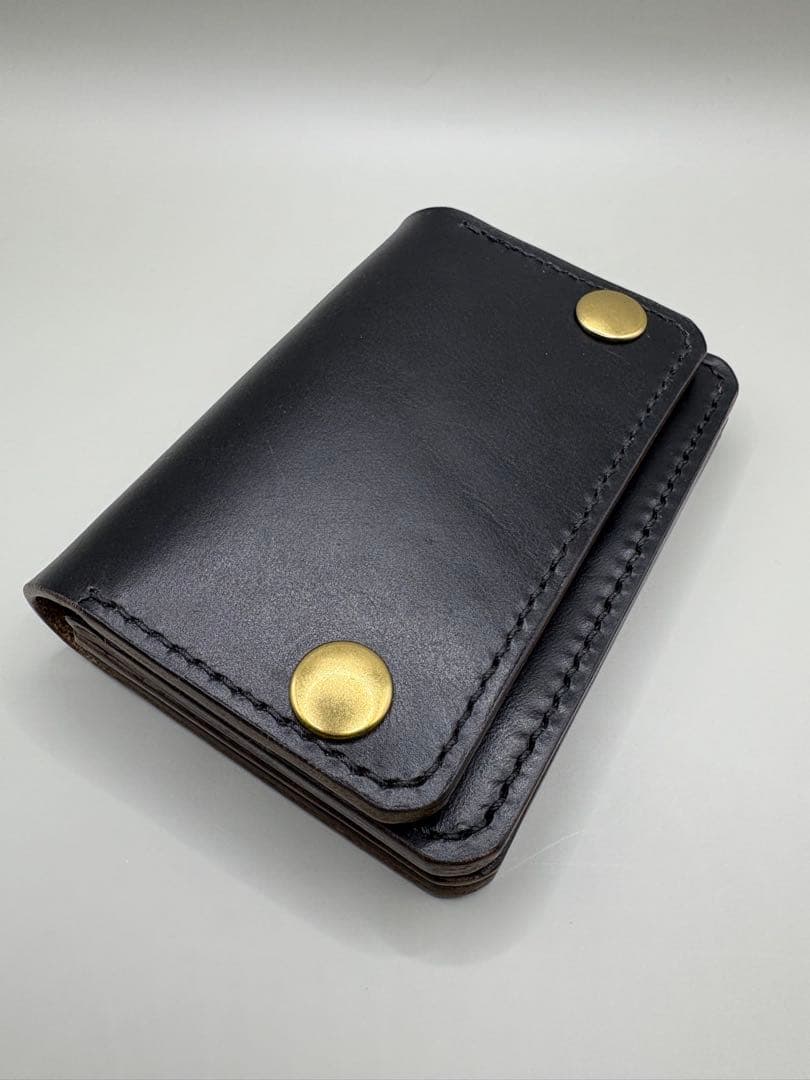 ショートトラッカーウォレット　HORWEEN　クロムエクセル(ホーウィン社)②