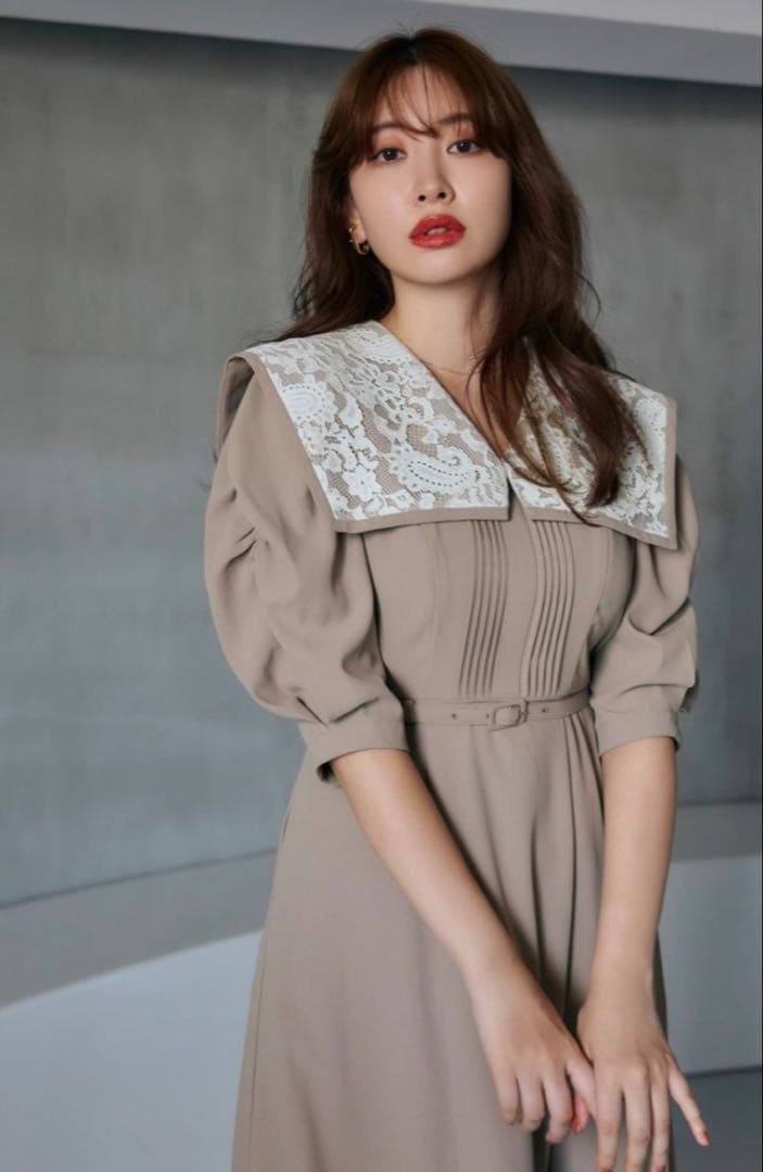 herlipto ♡ Vyronas Lace Collar Dress