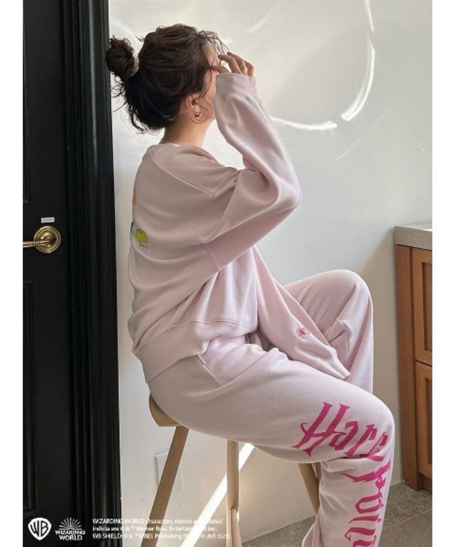 【新品・未使用】スナイデルホーム×ハリー・ポッター　セットアップ　ピンク