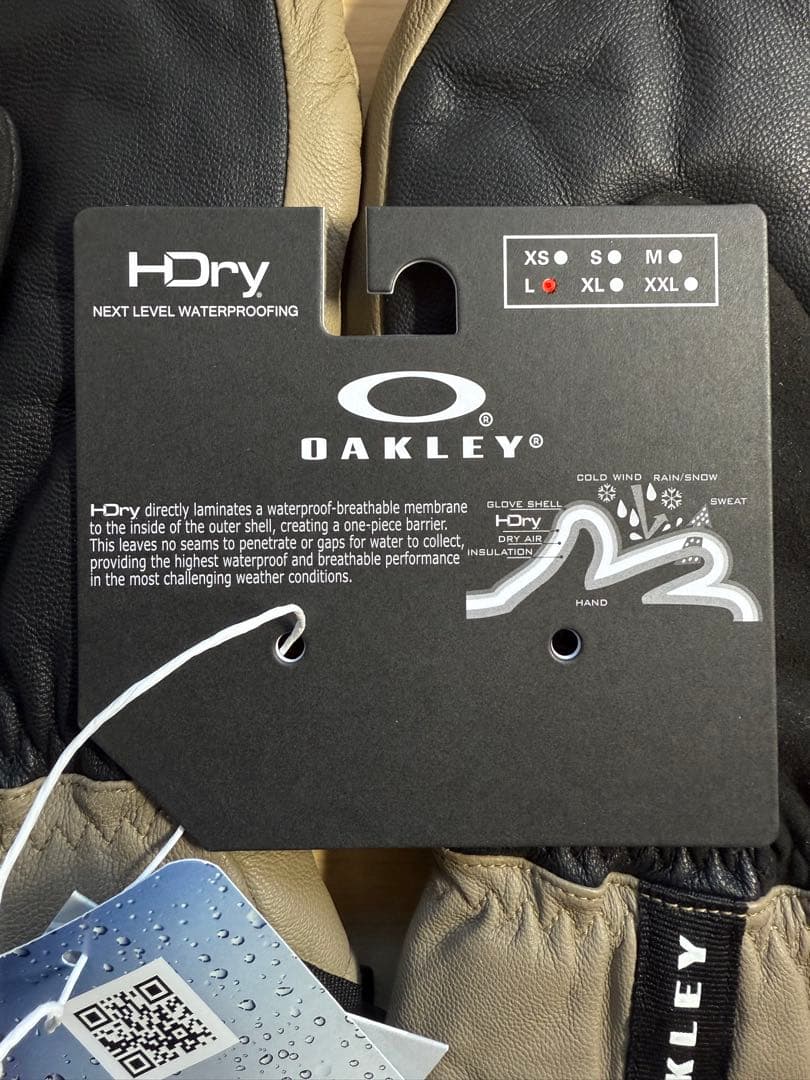 新品 Oakley H-Dry グローブ Lサイズ 3M Insulate L