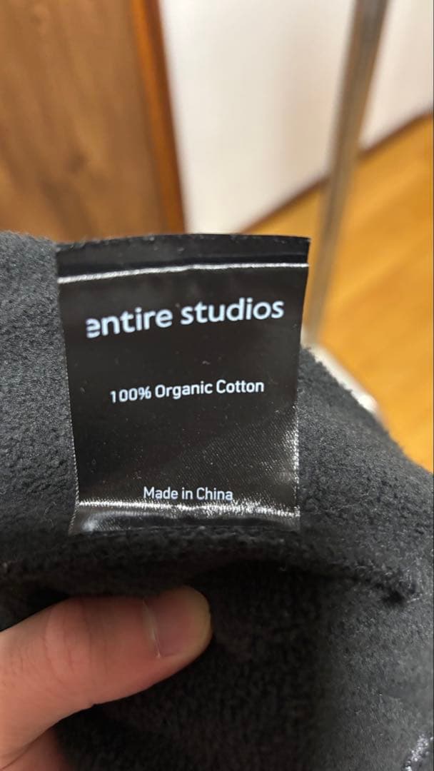 トップス entire studios UNIFORM full zip black