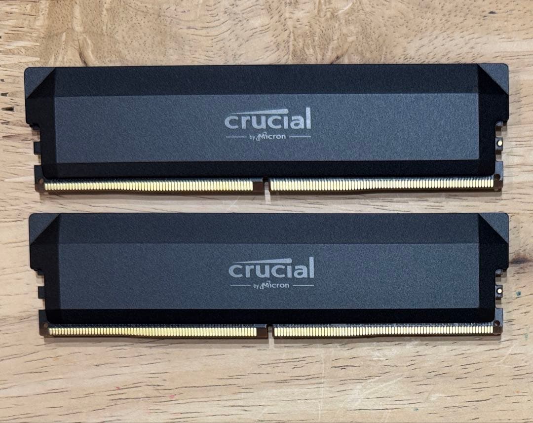 Crucial Pro DDR5-6000メモリ32gb (16gb×2枚)