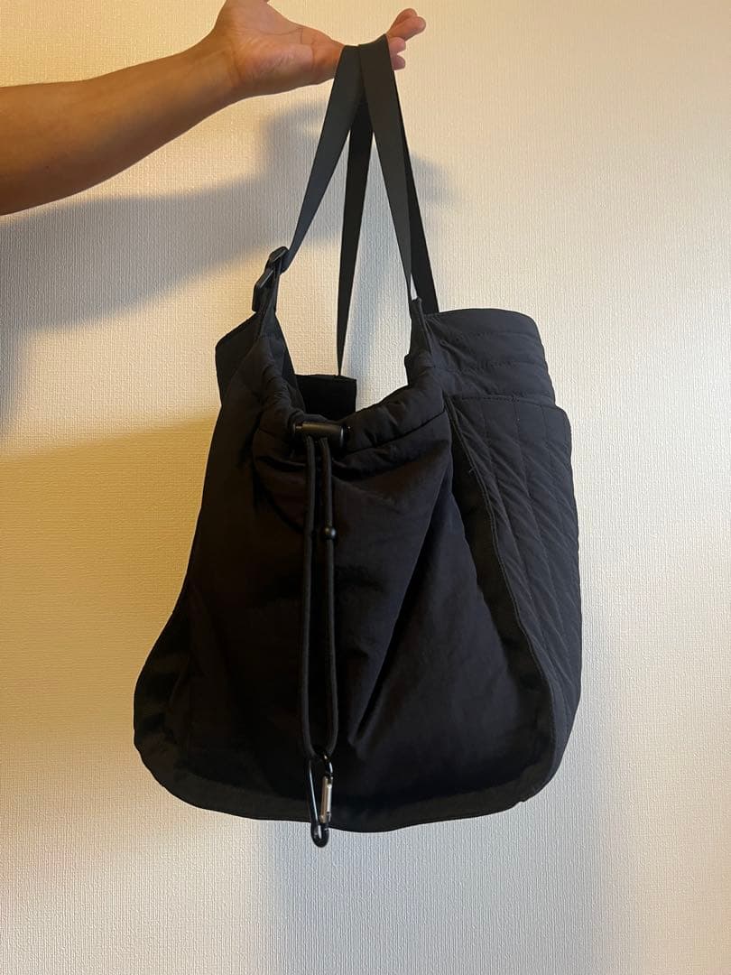 マザーズバック SOLPRESA キルティング ブラック