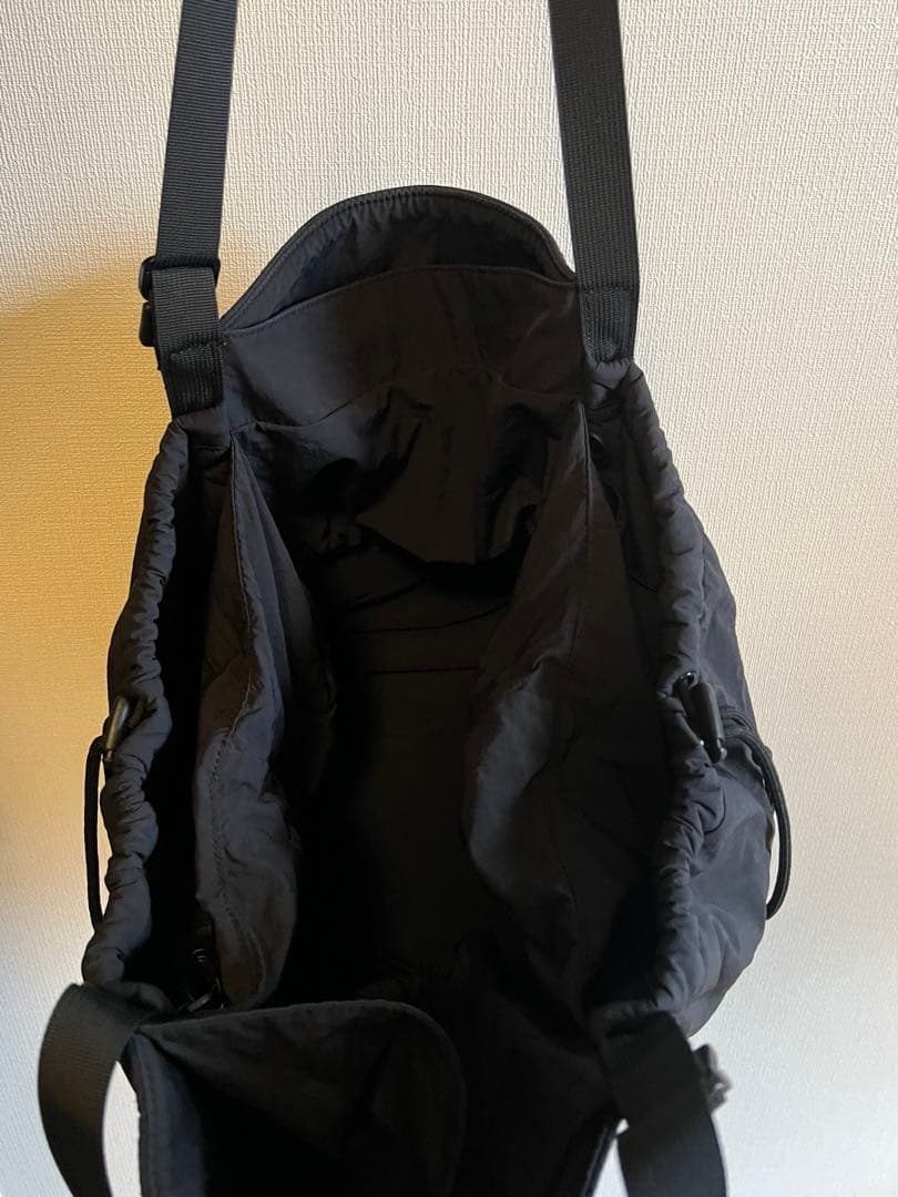 マザーズバック SOLPRESA キルティング ブラック