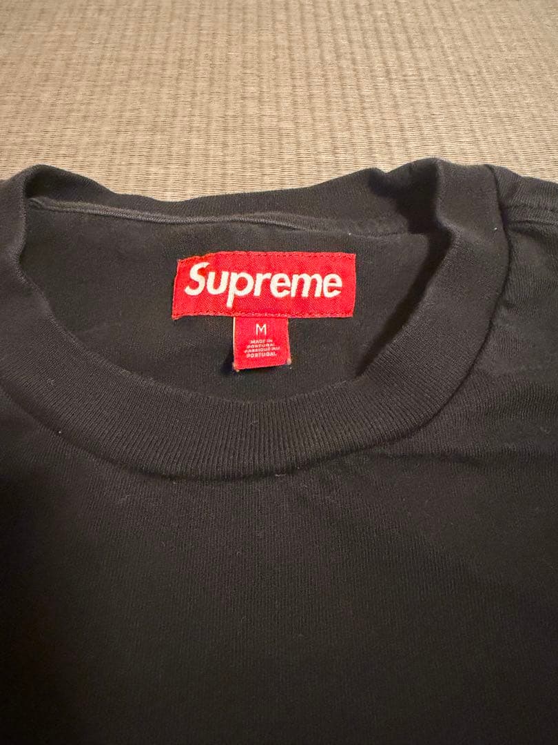 トップス Supreme Small Box L/S Tee BLACK