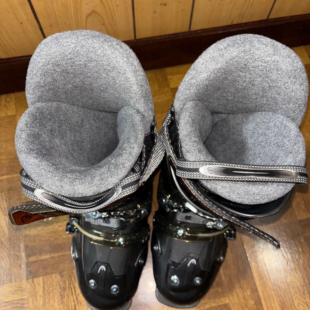 HEADスキーブーツ 男性用 ブラック/オレンジ