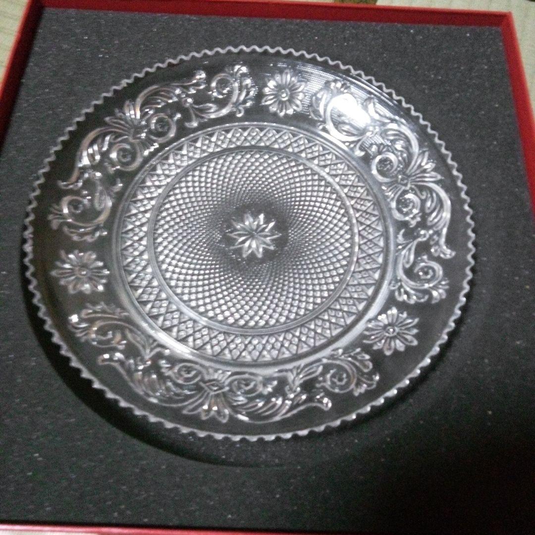Baccarat クリスタルプレート 24センチ