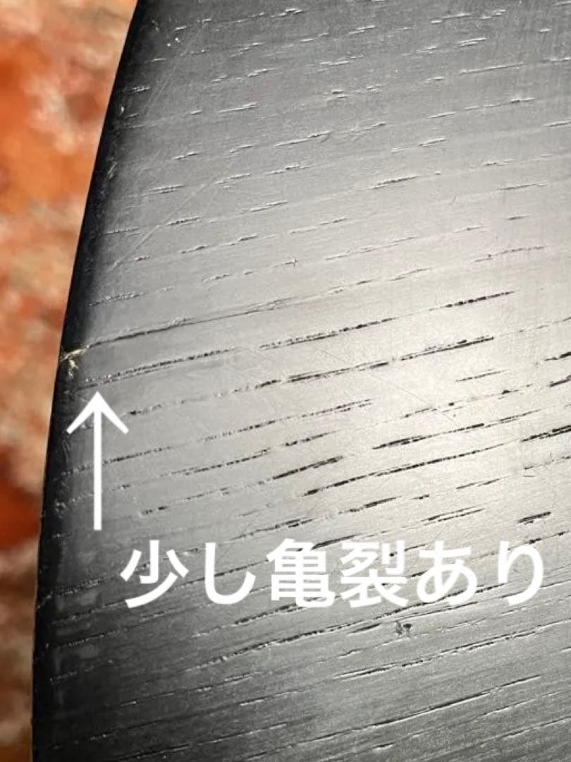 カリモク　円形テーブル　ブラック