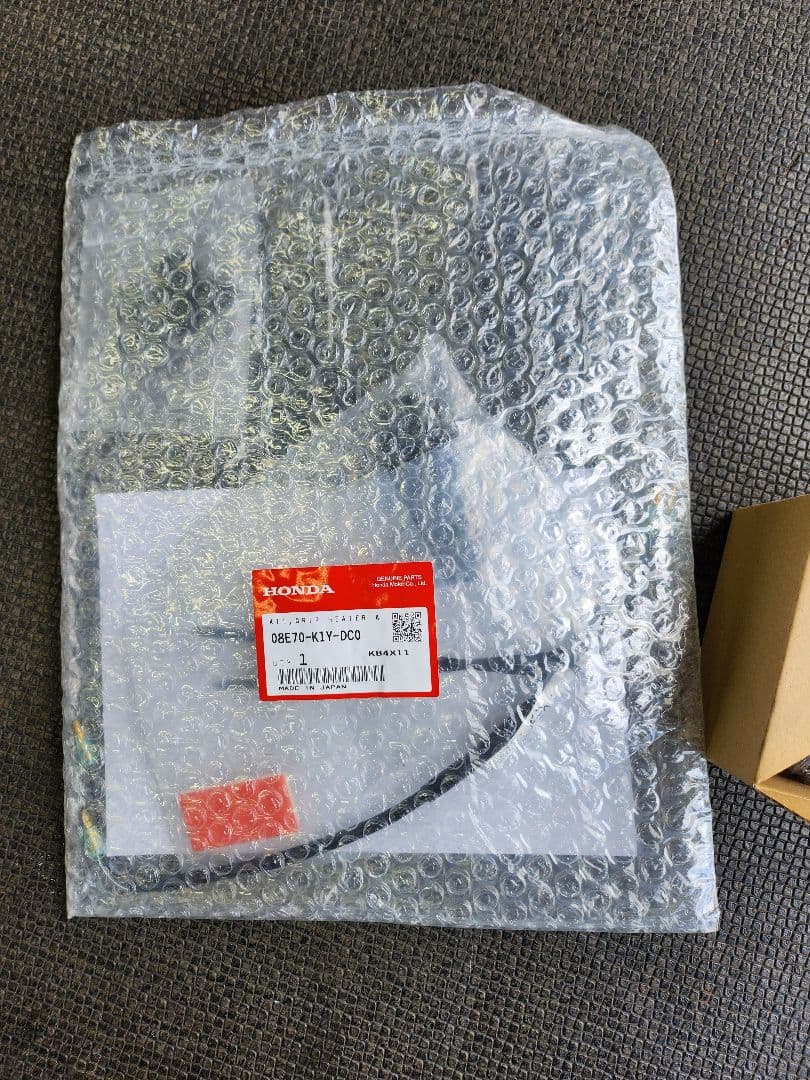 HONDA純正PCX,JK05 スポーツグリップヒ－タ－配線セット