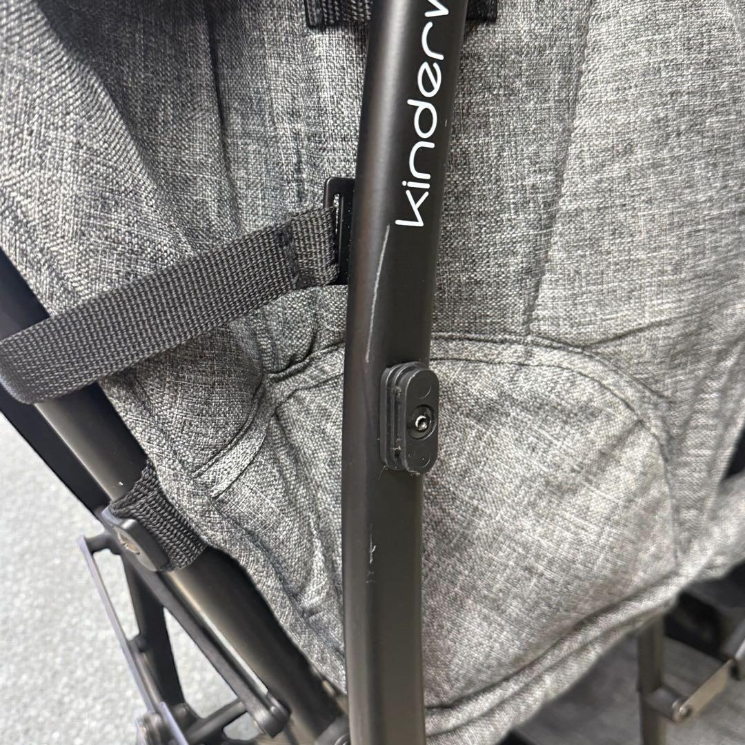 【状態良好】Kinderwagon HOP 2人乗りベビーカー 双子 年子 折り