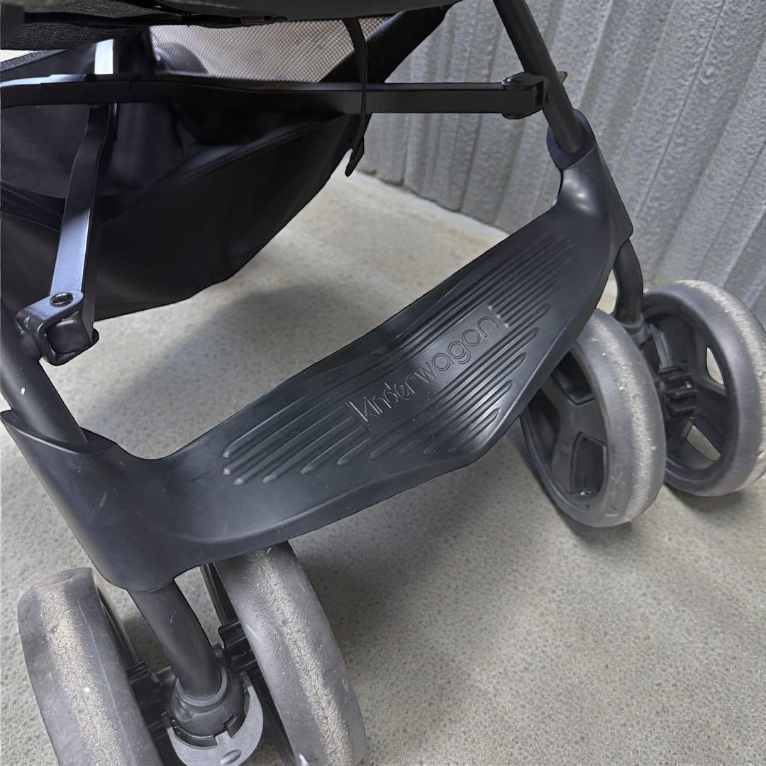 【状態良好】Kinderwagon HOP 2人乗りベビーカー 双子 年子 折り