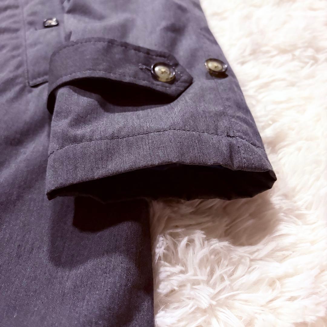 THE NORTH FACE BEAMS BOY 別注 ロングコート グレー