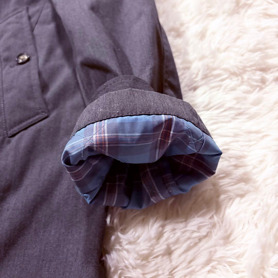 THE NORTH FACE BEAMS BOY 別注 ロングコート グレー