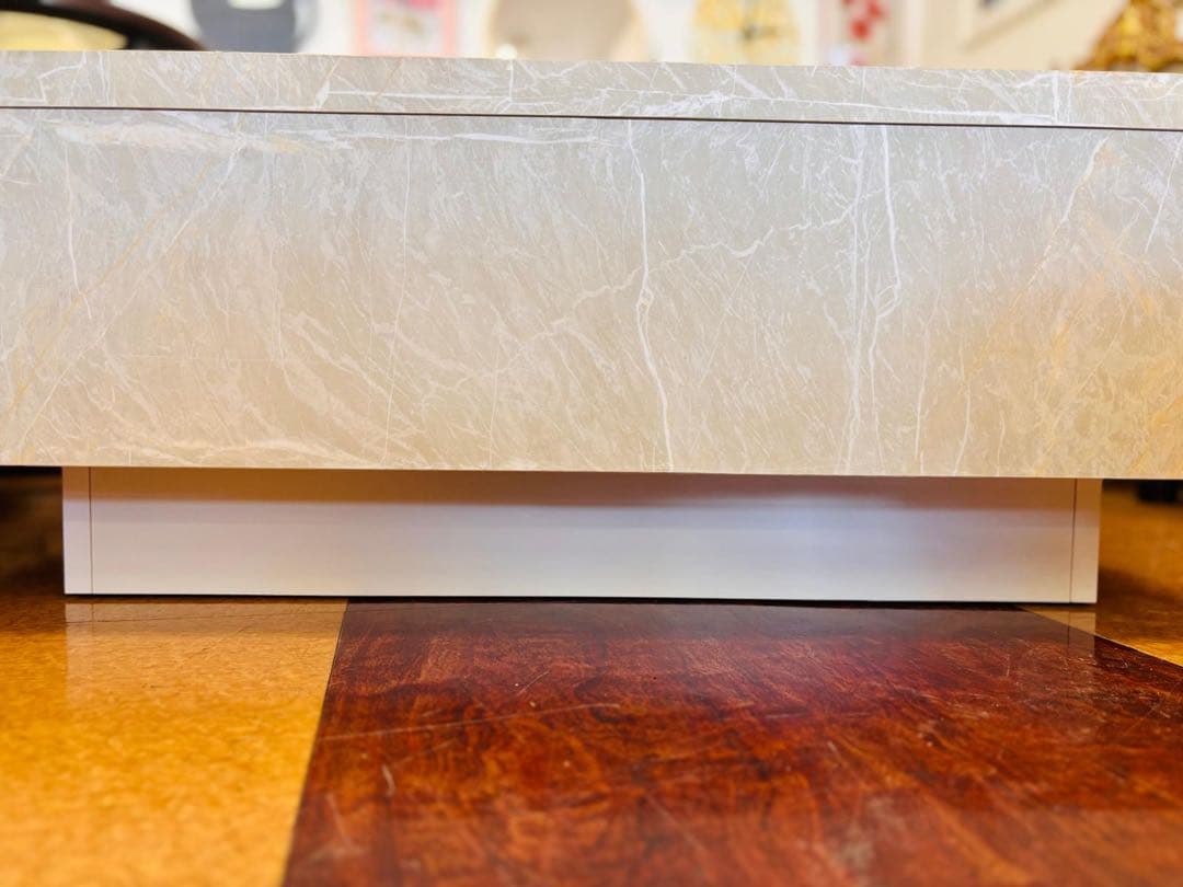 LOWYAオリジナルデザイン 大理石柄モダンセンターテーブル