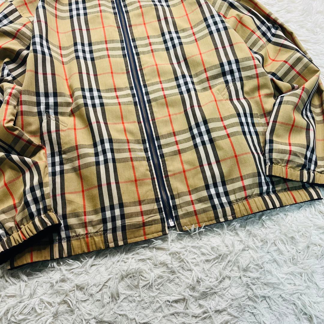 BURBERRY LONDON リバーシブル ノバチェック ブルゾン M ランポ