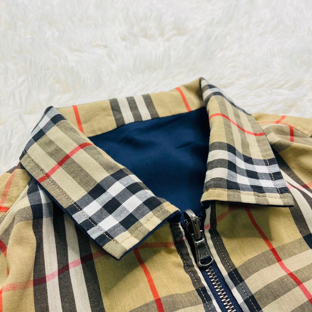 BURBERRY LONDON リバーシブル ノバチェック ブルゾン M ランポ
