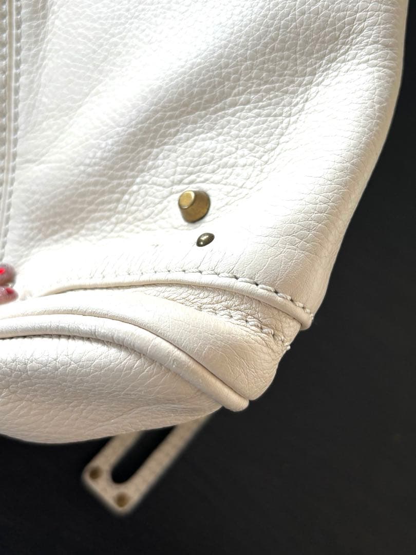 クロエ　パディントン　アイボリー　ホワイト白系　平成ギャル　レトロ　美品