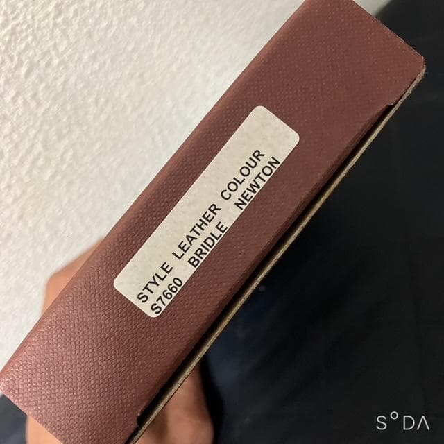 【未使用級】Whitehouse Cox 三つ折り財布 ブラウン（プー140④）