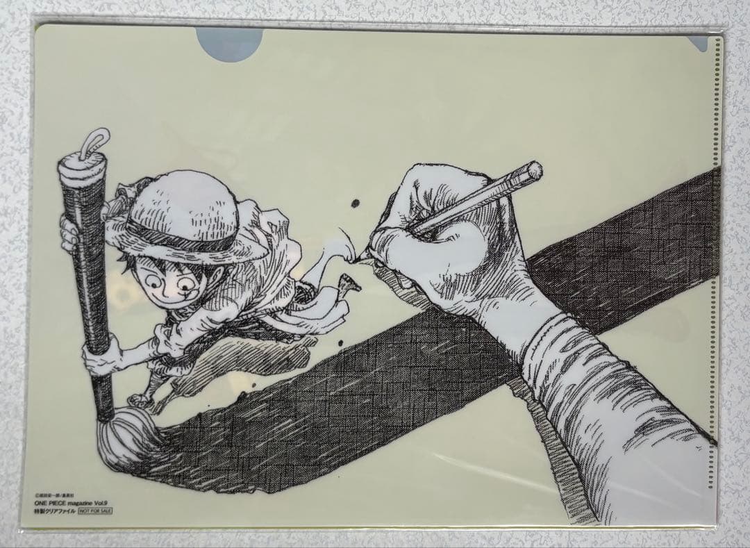 ワンピースマガジンVol.9 懸賞当選品 特製クリアファイル
