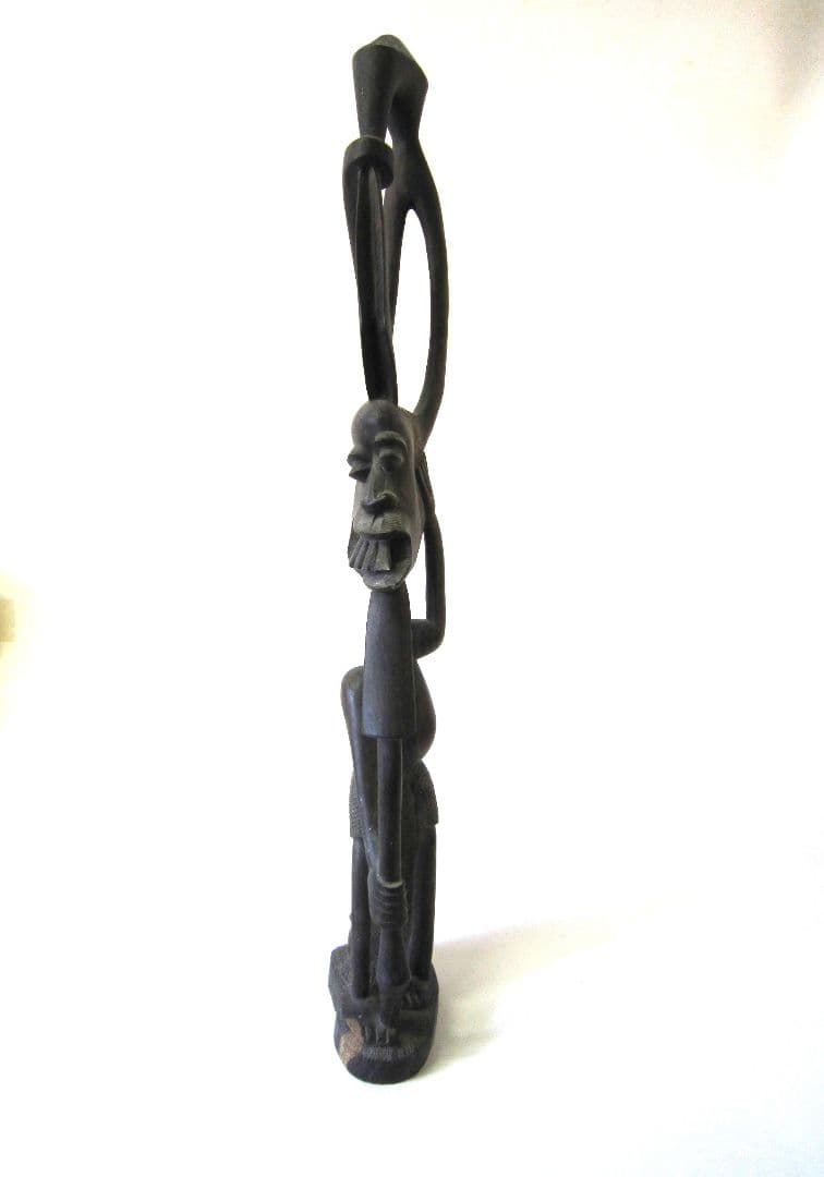 マコンデ彫刻 Makonde アフリカ美術 民族オブジェ