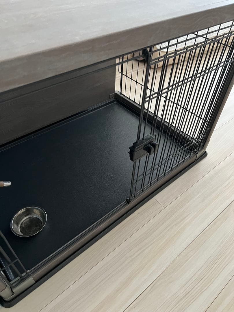 犬用木目調ケージ