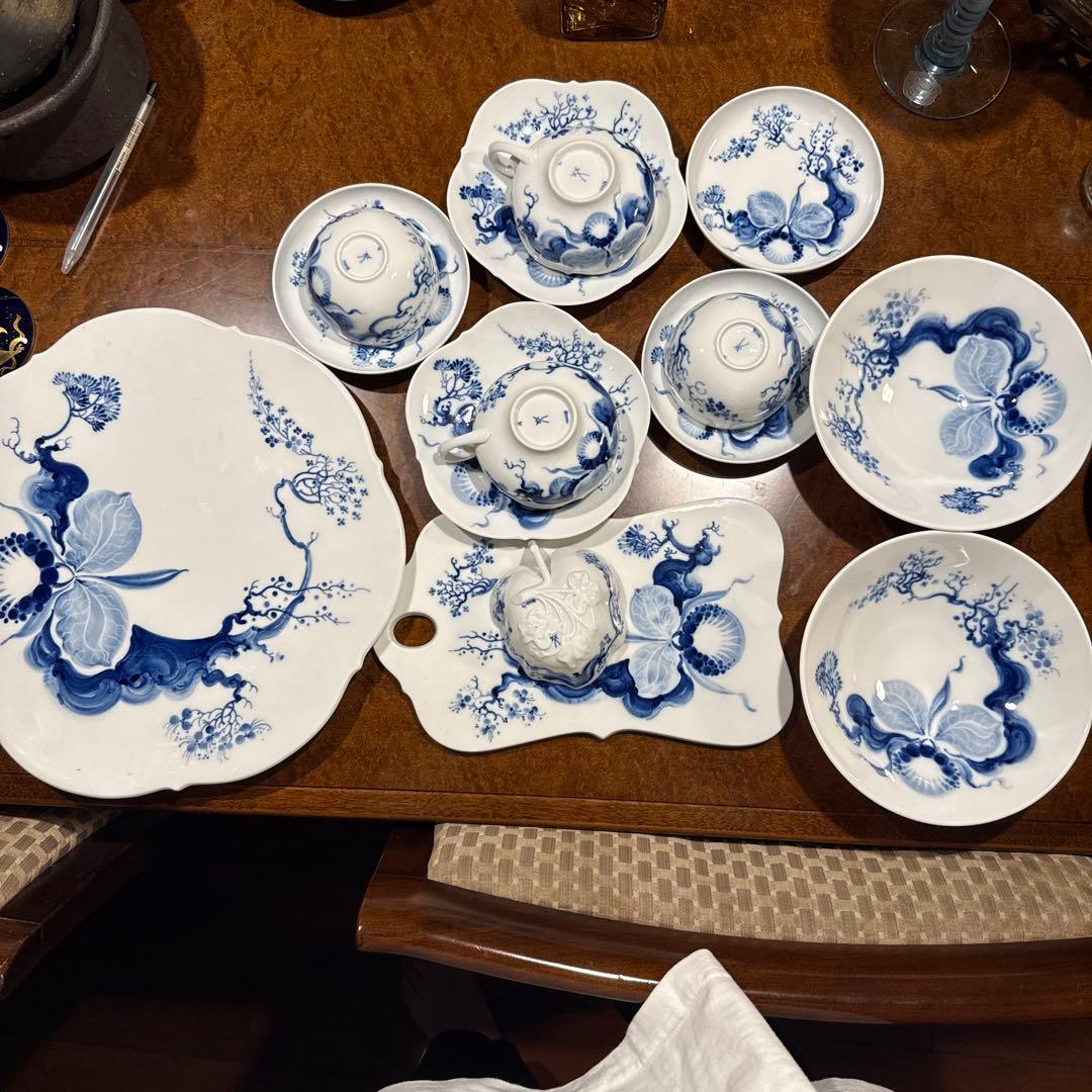 マイセン/ブルーオーキッド　10点セット