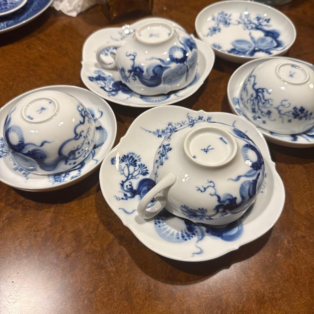 マイセン/ブルーオーキッド　10点セット