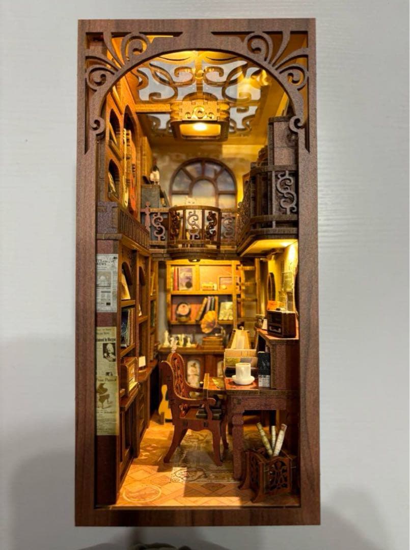音楽の工房 ブックヌック ドールハウス 完成品