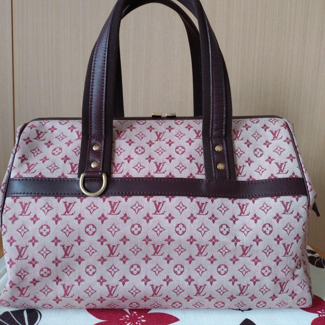 Louis Vuitton ボストンバッグ ピンク・ブラウン