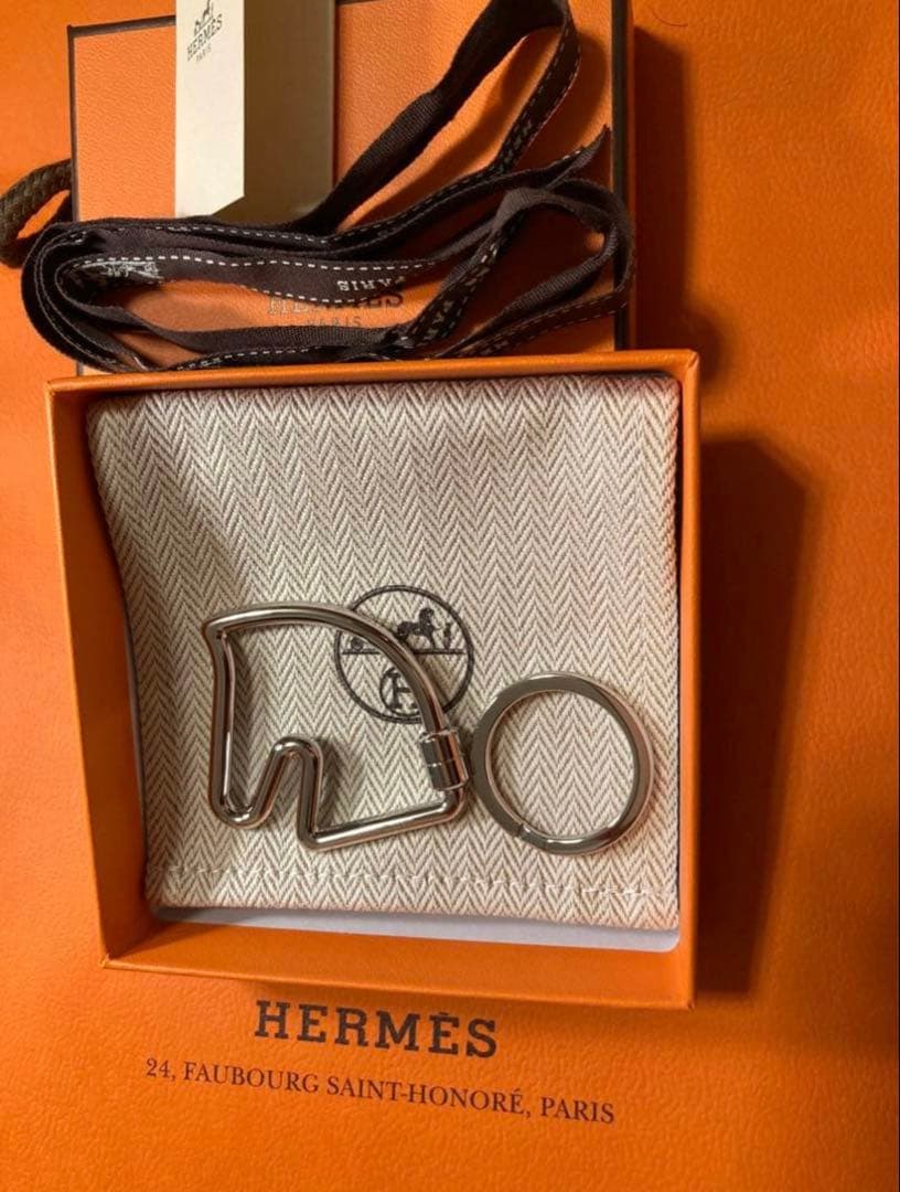 HERMES エルメス キーホルダー　シュヴァル