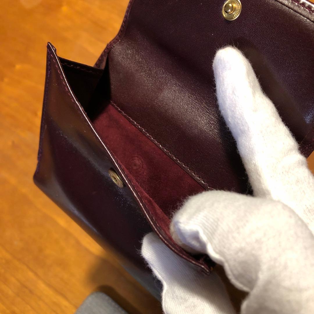 [未使用]英国王室御用達ＬAUNERの折り財布