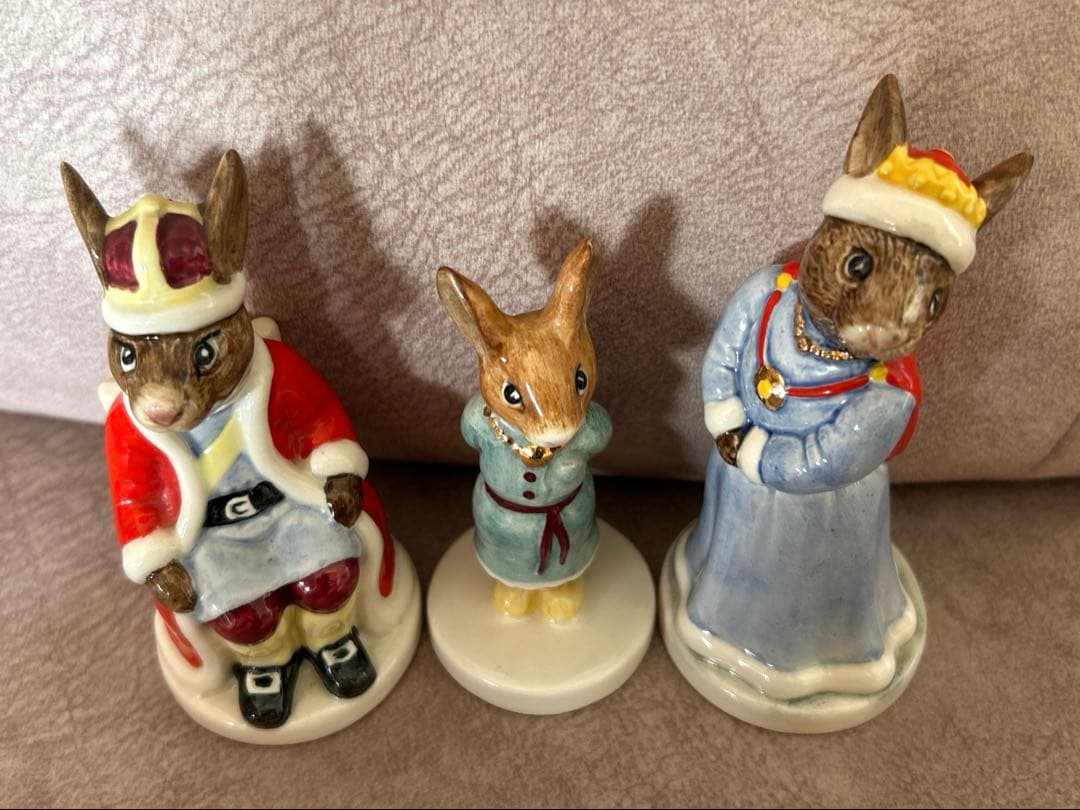 ロイヤルドルトン バニキンズ ロイヤルファミリー セット 陶器