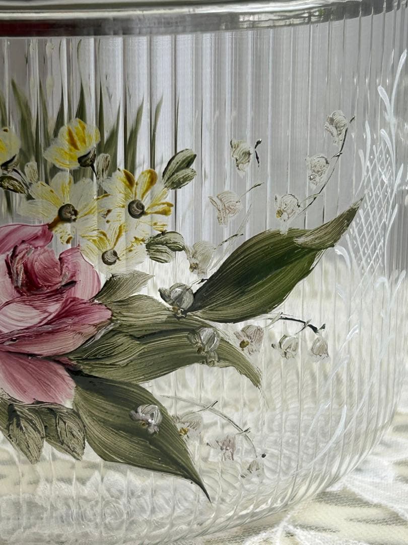 ❗️手書き　ガラスのお鍋