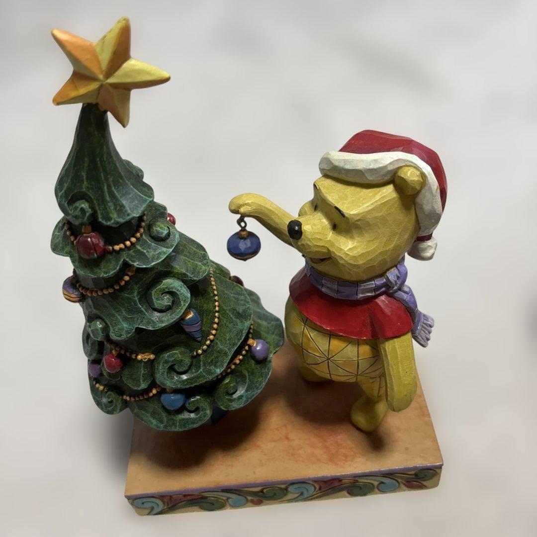 ディズニー プーさんとクリスマスツリートラディションエネスコジムショア