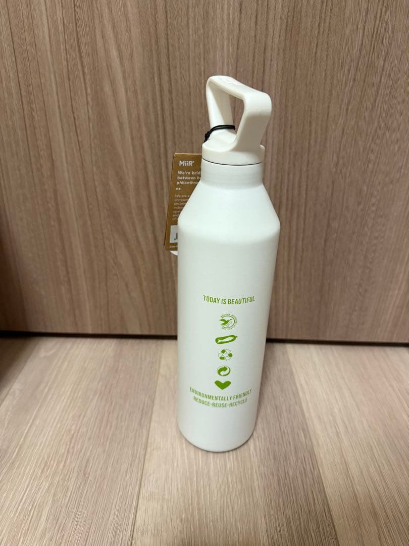 【ハワイ限定】Ron Herman × Miir タンブラー ホワイト黄緑