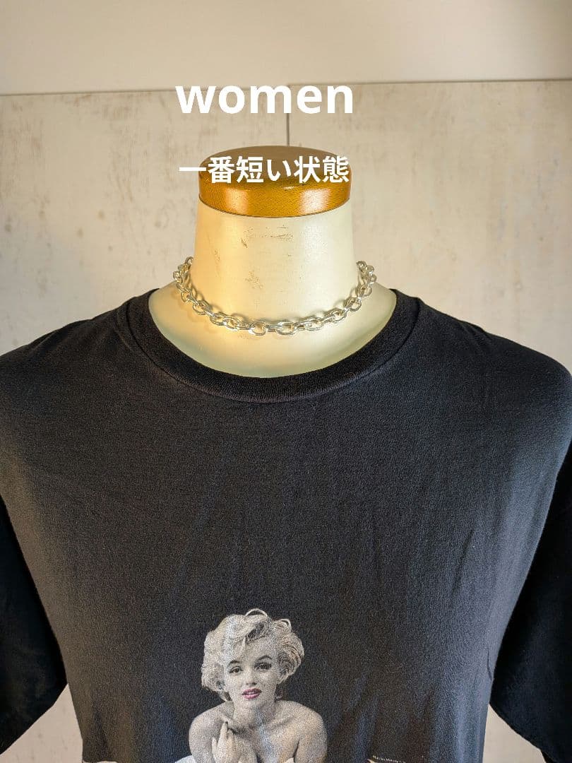 【新品】カレンシルバー　ネックレス　ユニセックス　男女兼用　サイズ調節可能