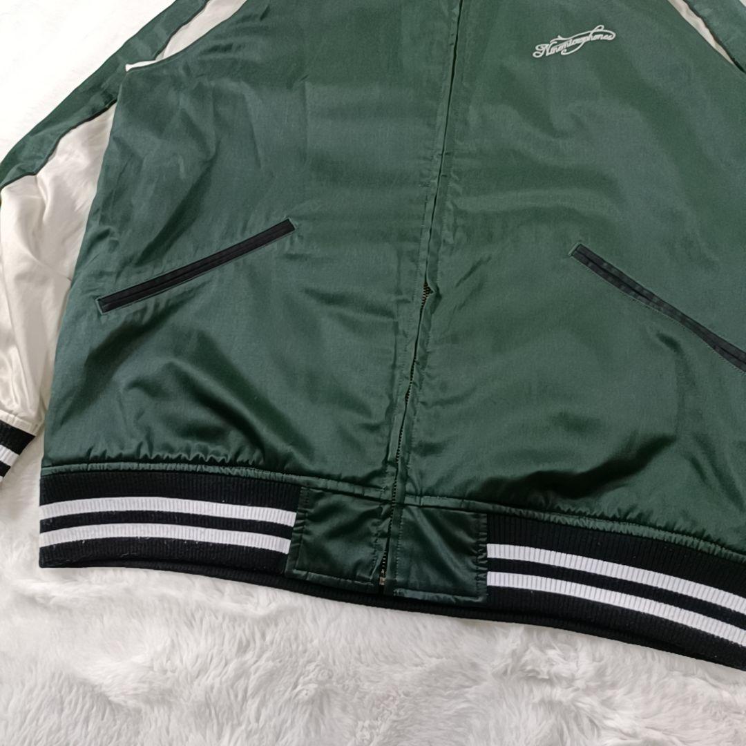 極希少✨ナインマイクロフォンズ スカジャン リバーシブル 豪華刺繍 完売品 L