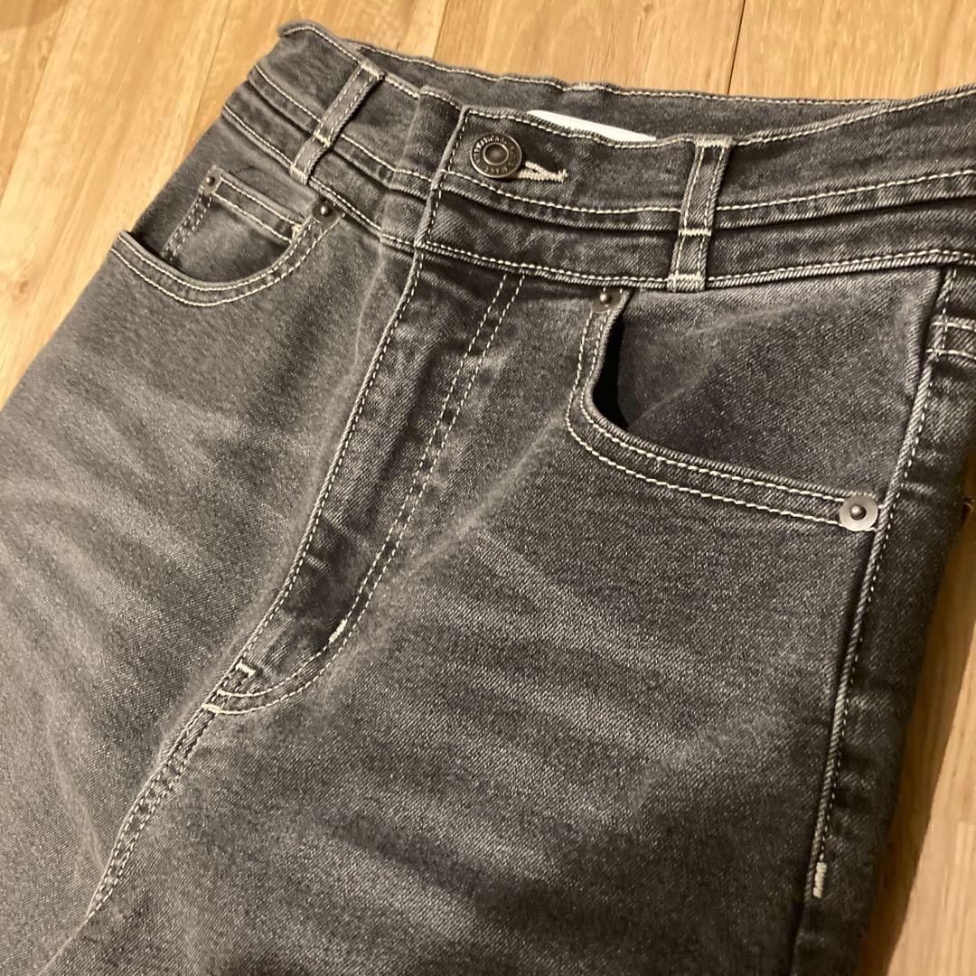 SNIDEL ジーンズ　スナイデル　デニム　ブラック　size00 ストレッチ