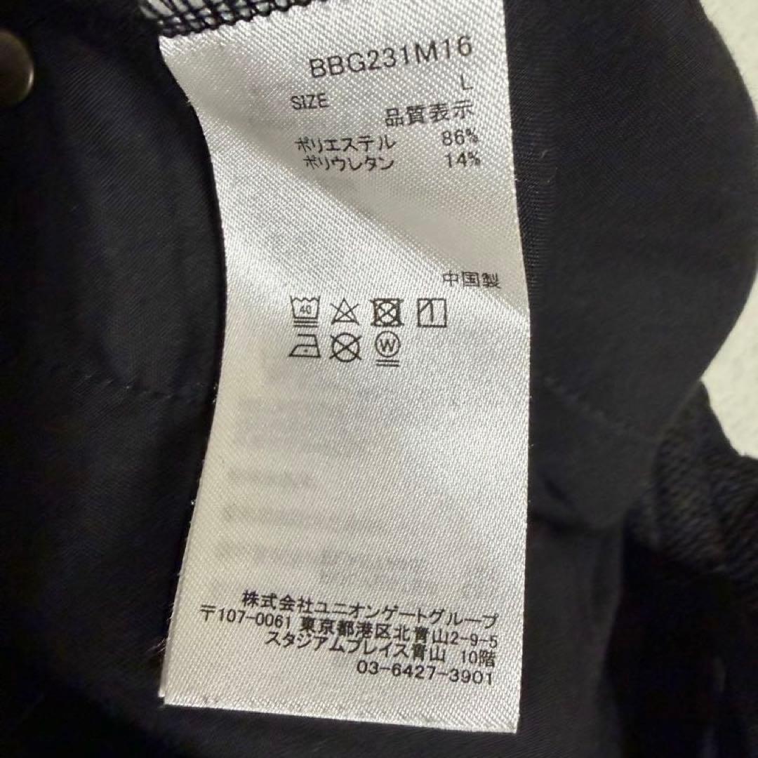 ま*つ様 【美品】ブリーフィング：3Dロゴ スリムパンツ／ブラック